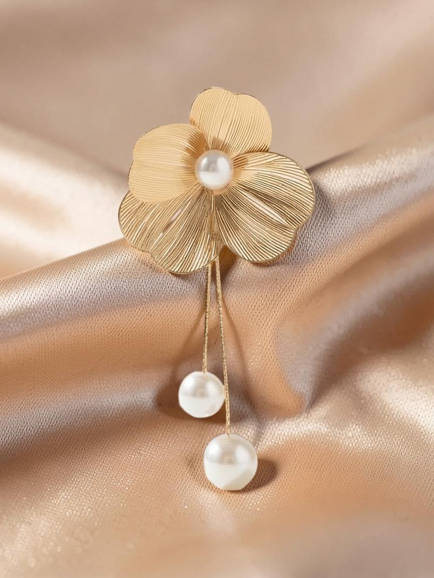 Blossom Pearl Drop Earrings